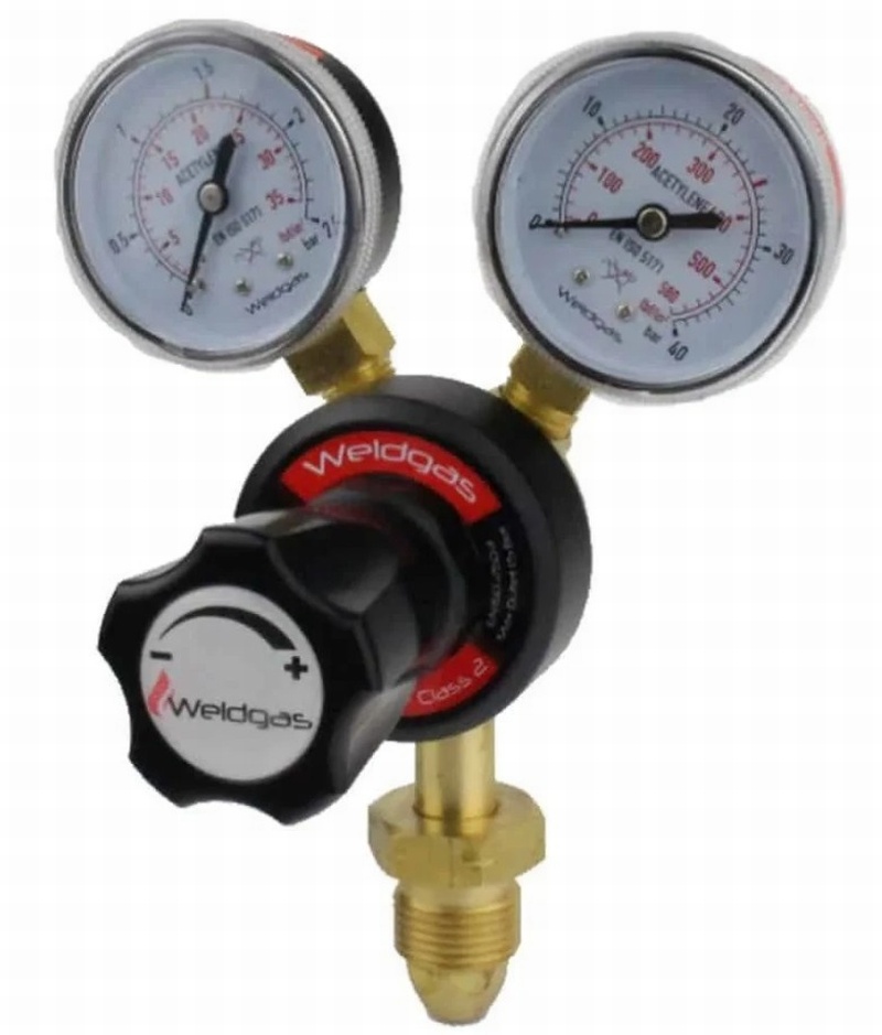 Acetylene Single Stage Two Gauge Regulator
