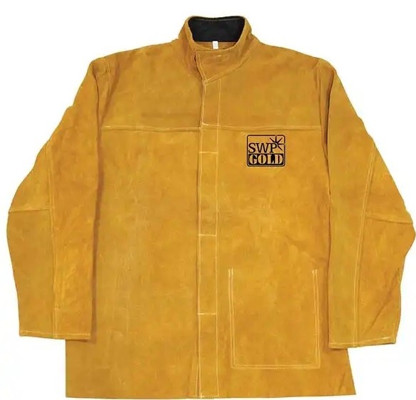 Red Leather Jacket Size L