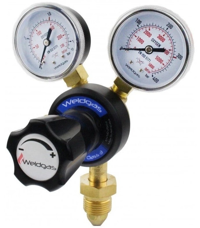 Oxygen Single Stage Two Gauge Regulator