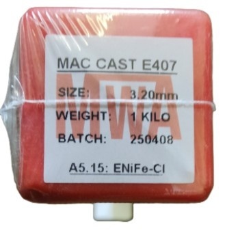 Cast Iron Electrodes NIFe x 1 Kilo