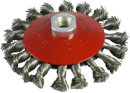 Bevelled (Conical) Twist Knot Brush 115mm