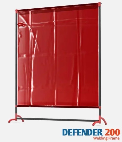 Defender 200 Welding Screen With Curtain