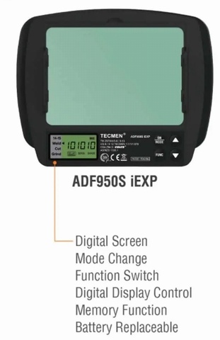 Tecman TH1000 Flip Front Auto Darkening Welding Helmet