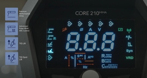 Bohler CORE 210 MMA 230V/110V Inverter Welder Package