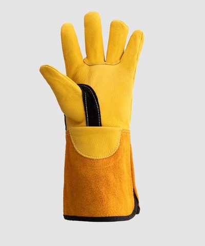 Predator Deer Hide Tig Welding Gauntlets - PRED 6D